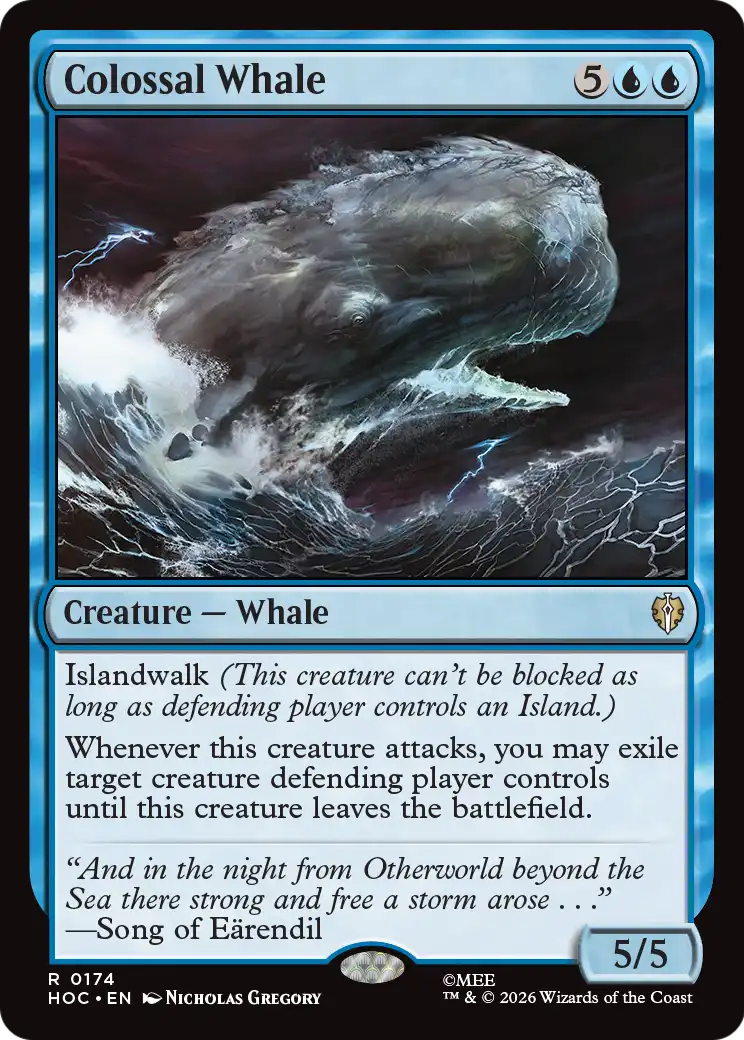 Colossal Whale [The Hobbit: Eternal-Legal] | Anubis Games and Hobby