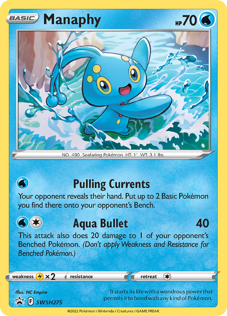 Manaphy (SWSH275) [Sword & Shield: Black Star Promos] | Anubis Games and Hobby