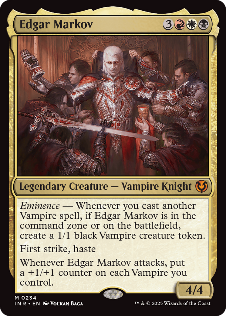 Edgar Markov [Innistrad Remastered] | Anubis Games and Hobby