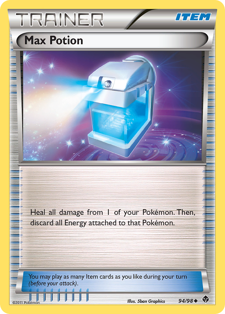 Max Potion (94/98) [Black & White: Emerging Powers] | Anubis Games and Hobby