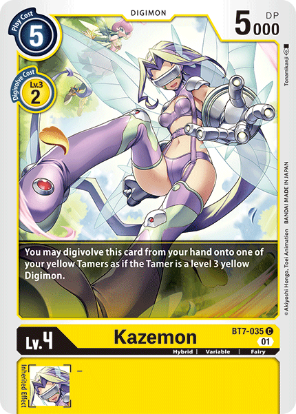 Kazemon [BT7-035] [Next Adventure] | Anubis Games and Hobby