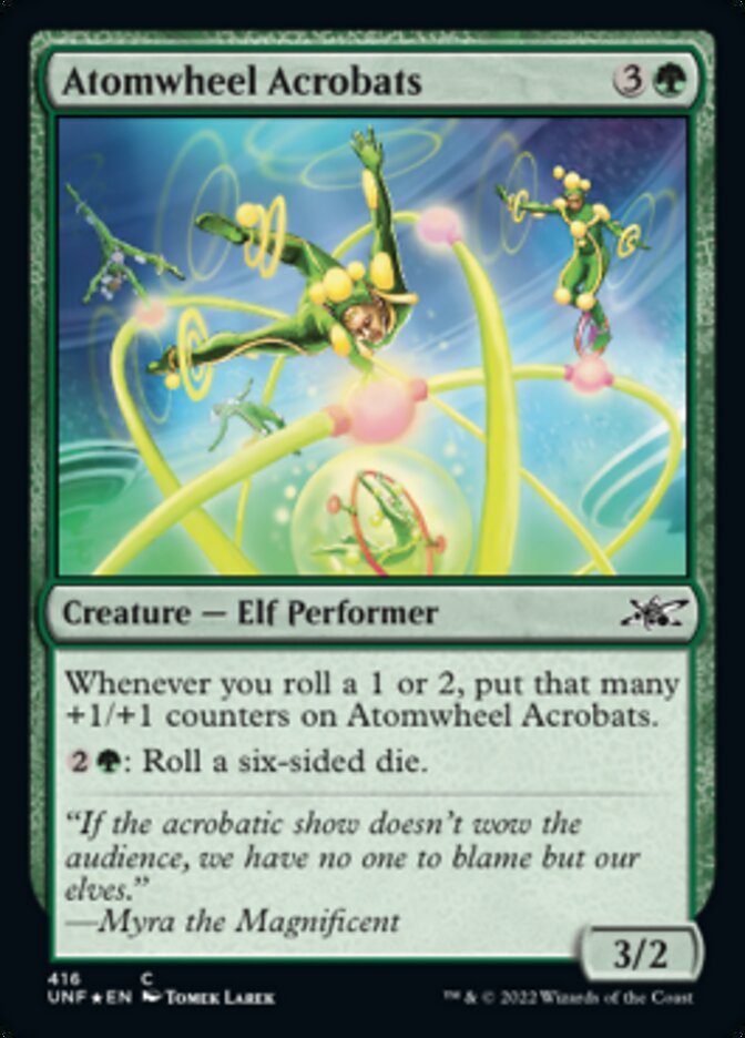 Atomwheel Acrobats (Galaxy Foil) [Unfinity] | Anubis Games and Hobby