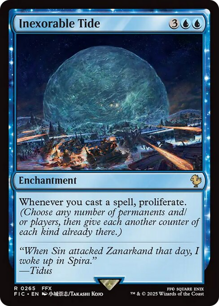 Inexorable Tide [FINAL FANTASY Commander] | Anubis Games and Hobby