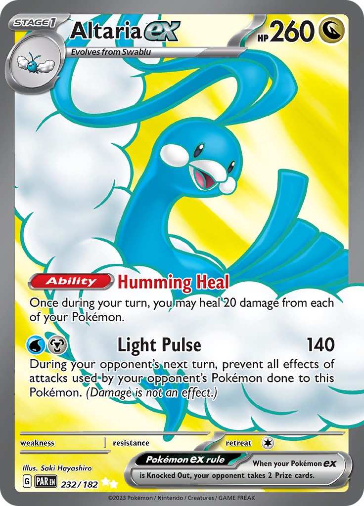 Altaria ex (232/182) [Scarlet & Violet: Paradox Rift] | Anubis Games and Hobby