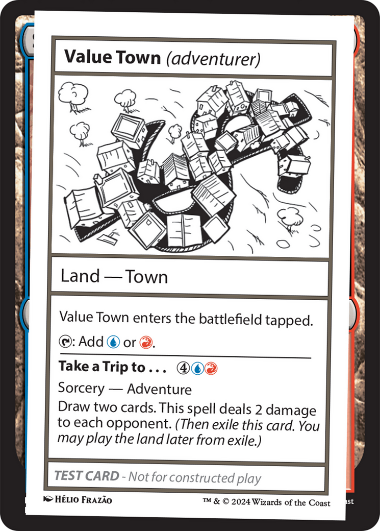 Value Town (adventurer) [Mystery Booster 2 Playtest Cards] | Anubis Games and Hobby