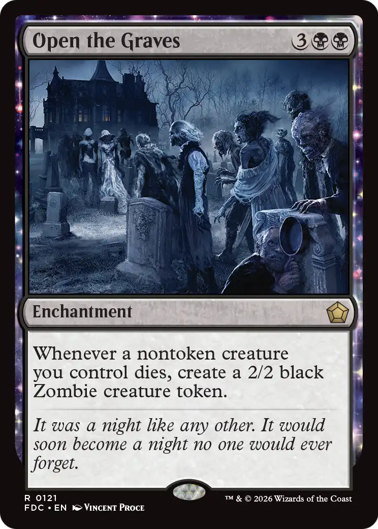 Open the Graves [Foundations Commander] | Anubis Games and Hobby
