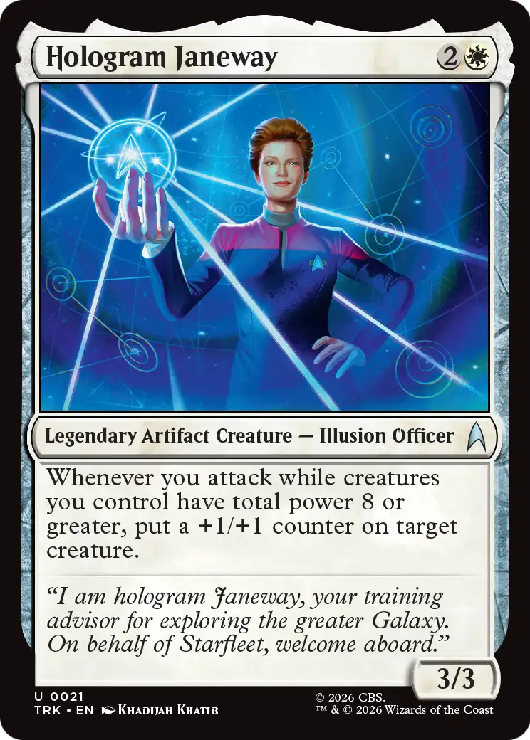 Hologram Janeway [Star Trek] | Anubis Games and Hobby