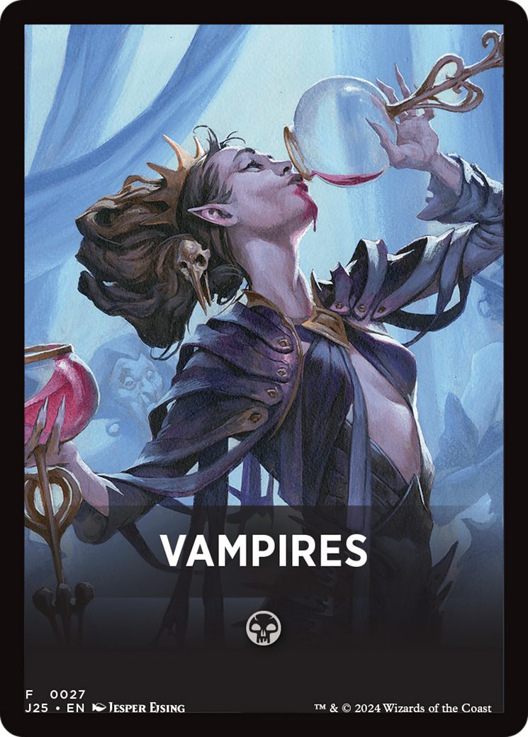 Vampires Theme Card [Foundations Jumpstart Front Cards] | Anubis Games and Hobby