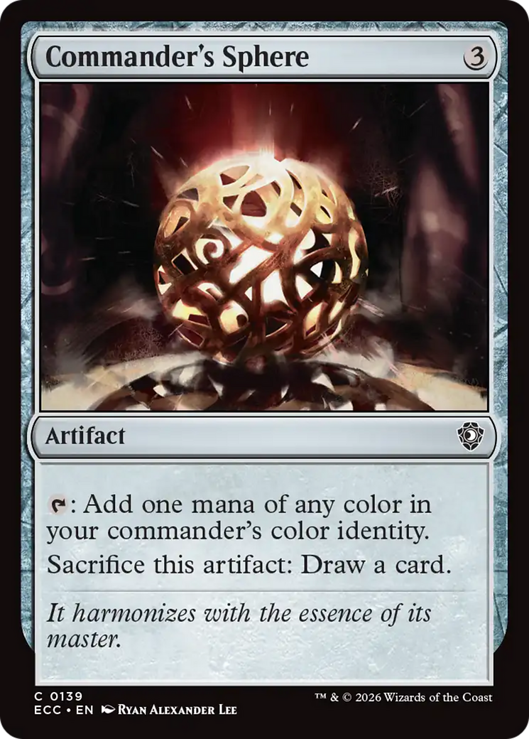 Commander's Sphere [Lorwyn Eclipsed Commander] | Anubis Games and Hobby