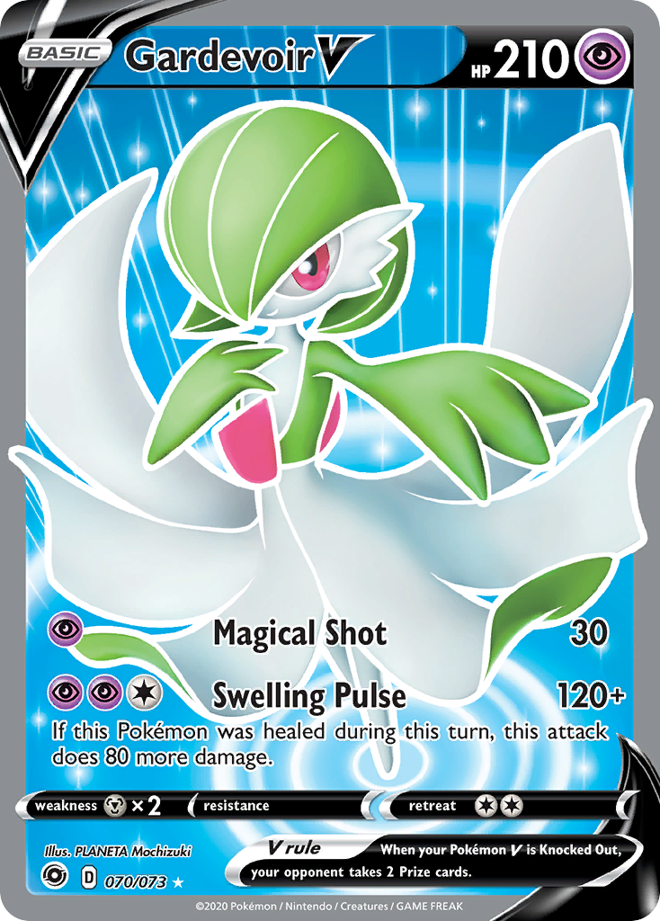 Gardevoir V (070/073) [Sword & Shield: Champion's Path] | Anubis Games and Hobby