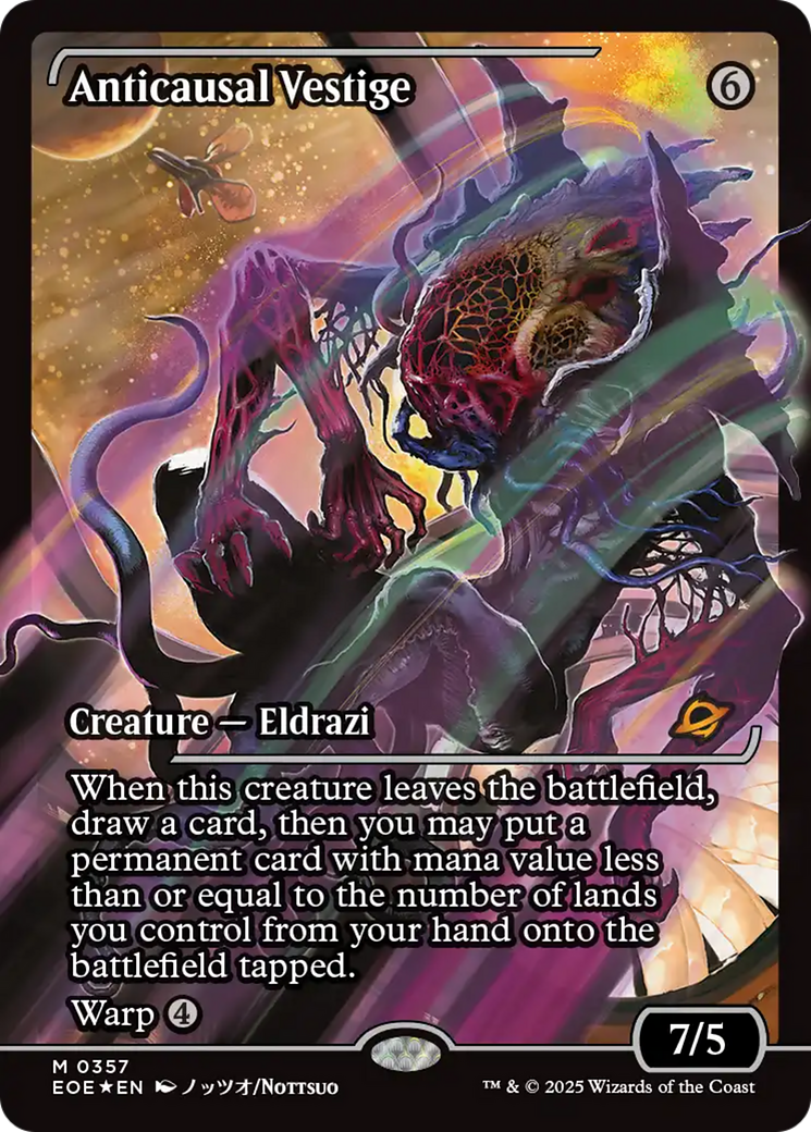 Anticausal Vestige (Showcase) [Edge of Eternities] | Anubis Games and Hobby