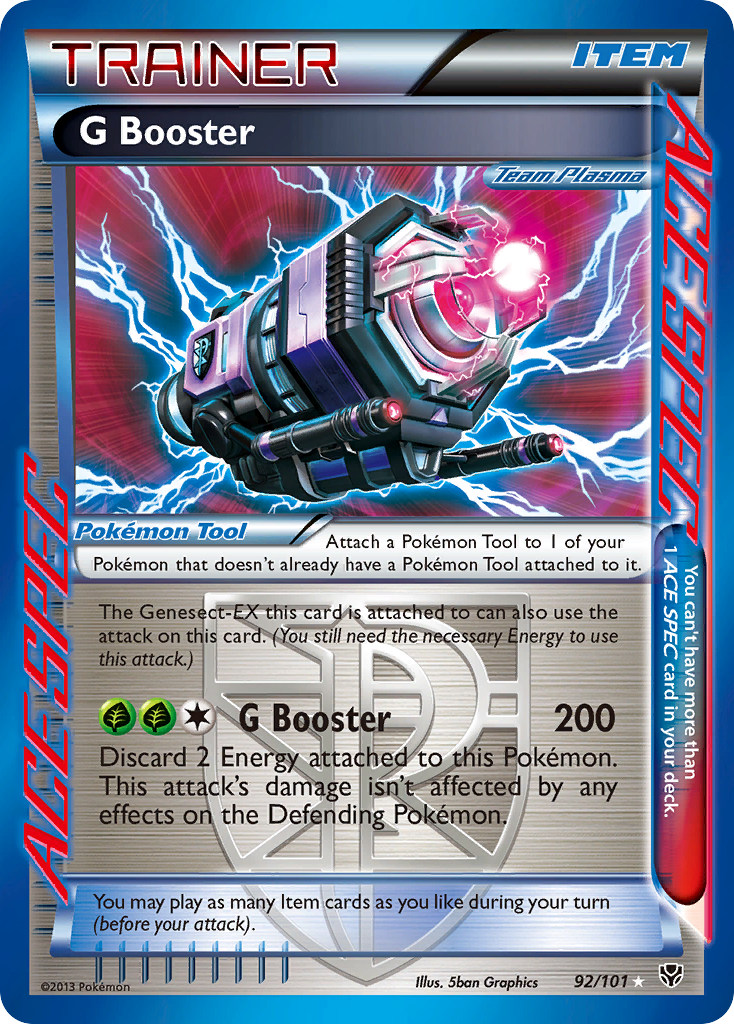 G Booster (92/101) [Black & White: Plasma Blast] | Anubis Games and Hobby