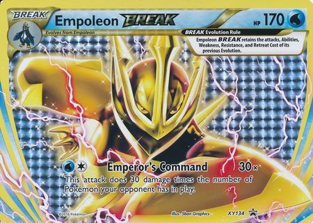 Empoleon BREAK (XY134) (Jumbo Card) [XY: Black Star Promos] | Anubis Games and Hobby