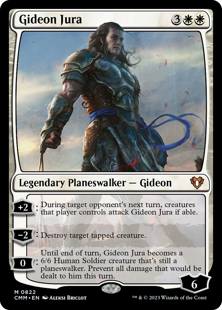 Gideon Jura [Commander Masters] | Anubis Games and Hobby