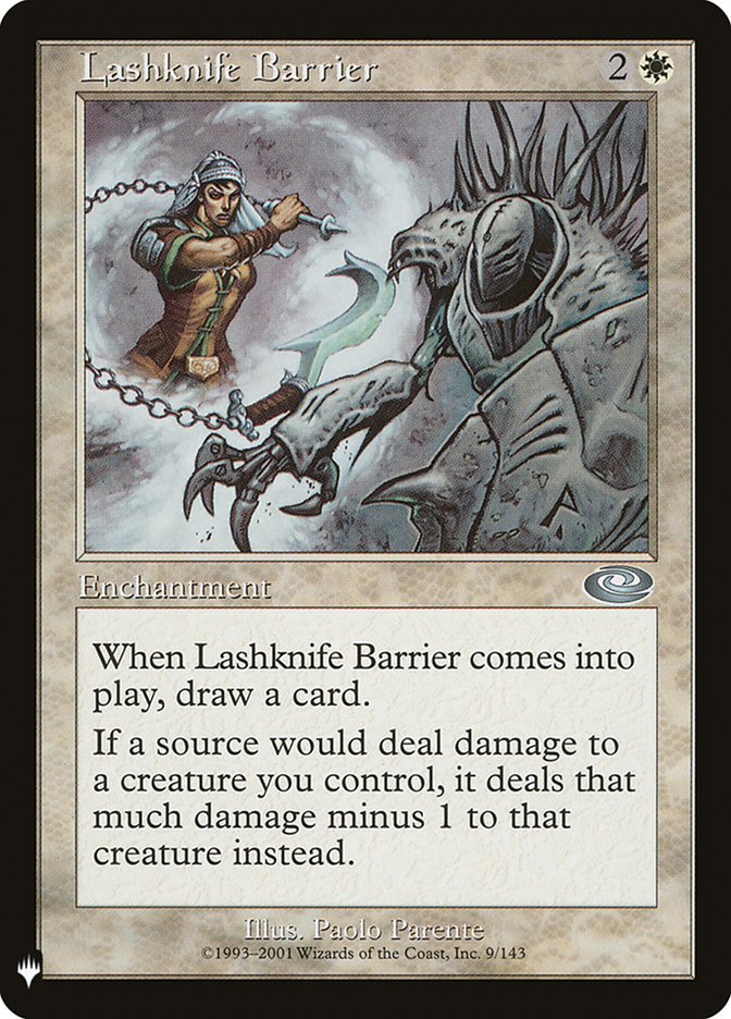 Lashknife Barrier [Mystery Booster] | Anubis Games and Hobby