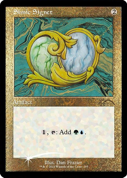 Simic Signet (Retro) (Foil Etched) [Secret Lair Drop Series] | Anubis Games and Hobby