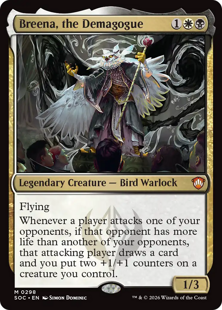 Breena, the Demagogue [Secrets of Strixhaven Commander] | Anubis Games and Hobby