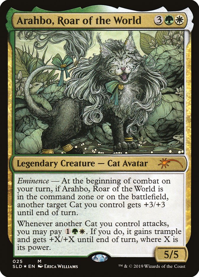 Arahbo, Roar of the World [Secret Lair Drop Series] | Anubis Games and Hobby