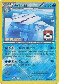 Avalugg (31/106) (League Promo 1st Place) [XY: Flashfire] | Anubis Games and Hobby