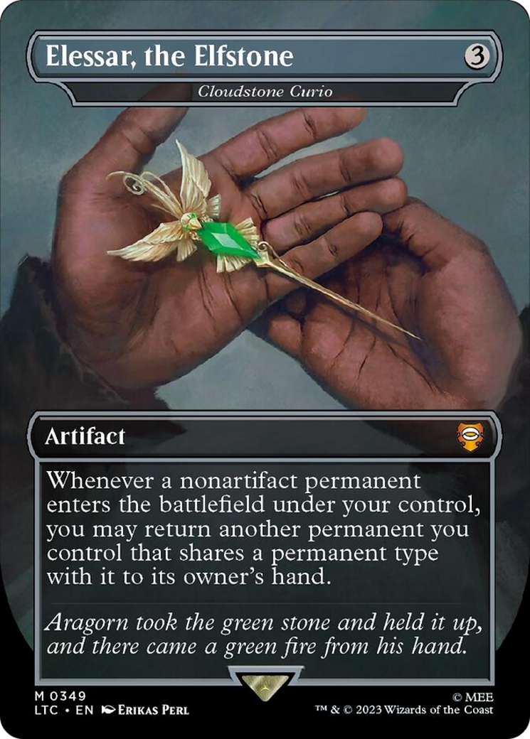 Cloudstone Curio - Elessar, the Elfstone [The Lord of the Rings: Tales of Middle-Earth Commander] | Anubis Games and Hobby