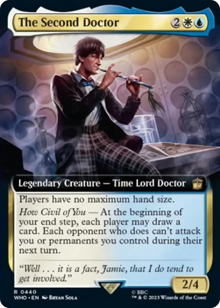 The Second Doctor (Extended Art) [Doctor Who] | Anubis Games and Hobby