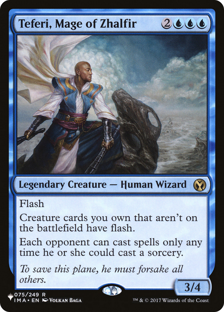 Teferi, Mage of Zhalfir [The List Reprints] | Anubis Games and Hobby