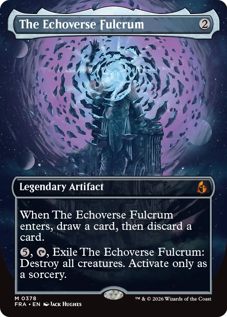 The Echoverse Fulcrum (Borderless) [Reality Fracture] | Anubis Games and Hobby