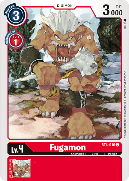 Fugamon [BT4-010] [Great Legend] | Anubis Games and Hobby