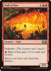 Wall of Fire [Mystery Booster] | Anubis Games and Hobby