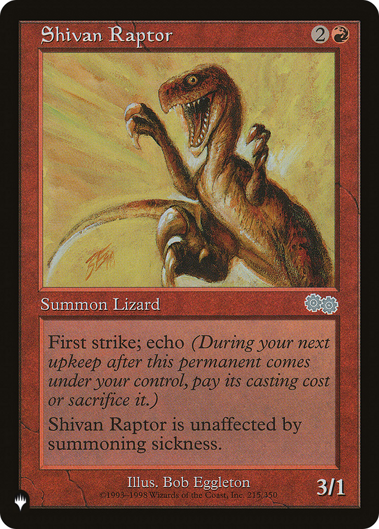 Shivan Raptor [The List] | Anubis Games and Hobby