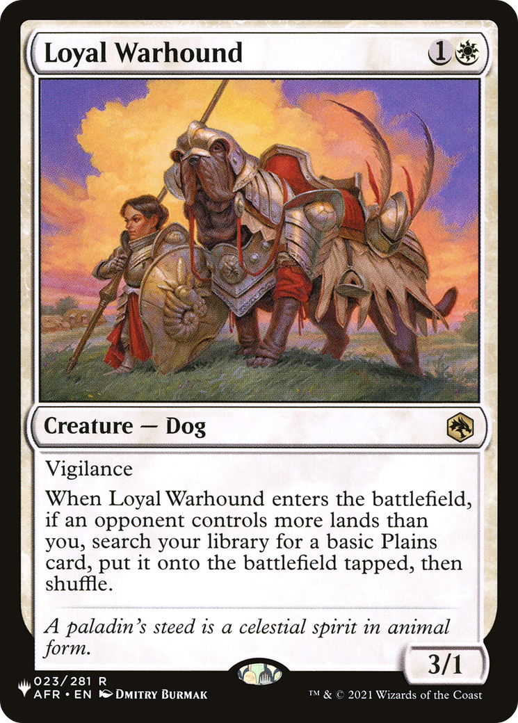 Loyal Warhound [The List] | Anubis Games and Hobby