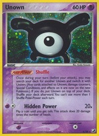 Unown (X) (X/28) [EX: Unseen Forces] | Anubis Games and Hobby