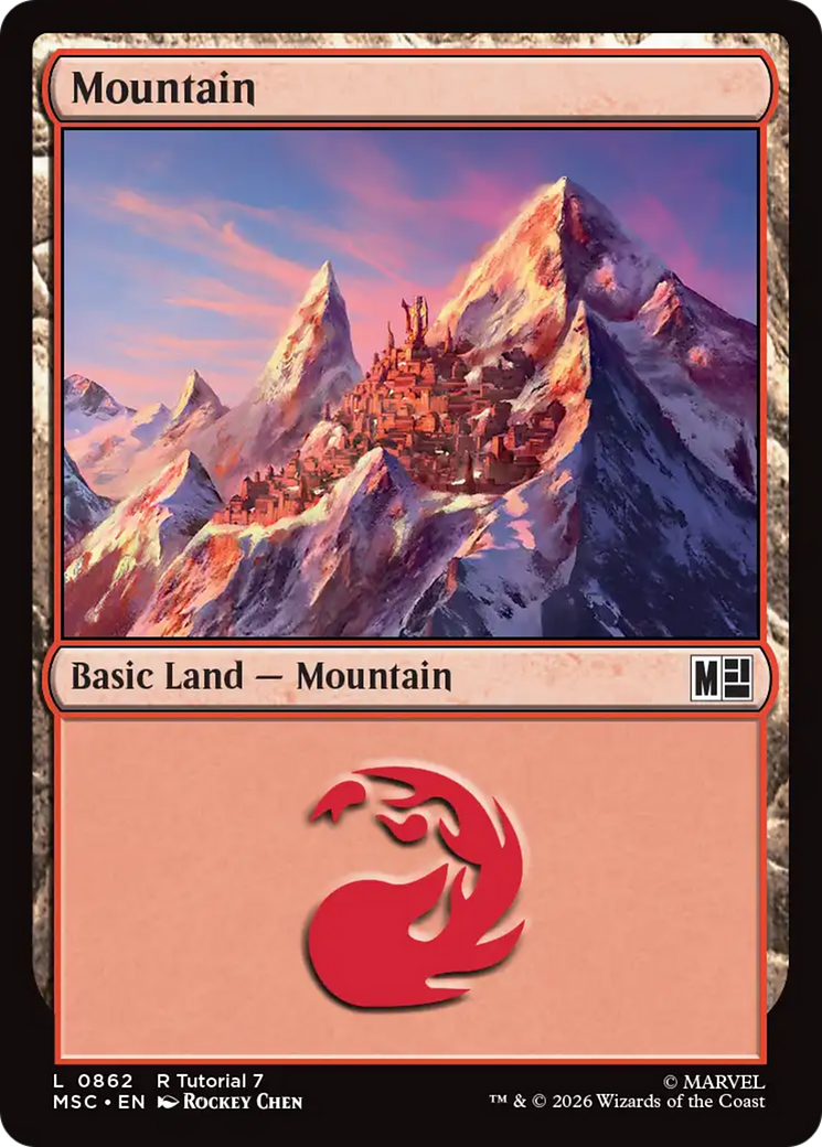 Mountain (0862) [Marvel Super Heroes Commander] | Anubis Games and Hobby