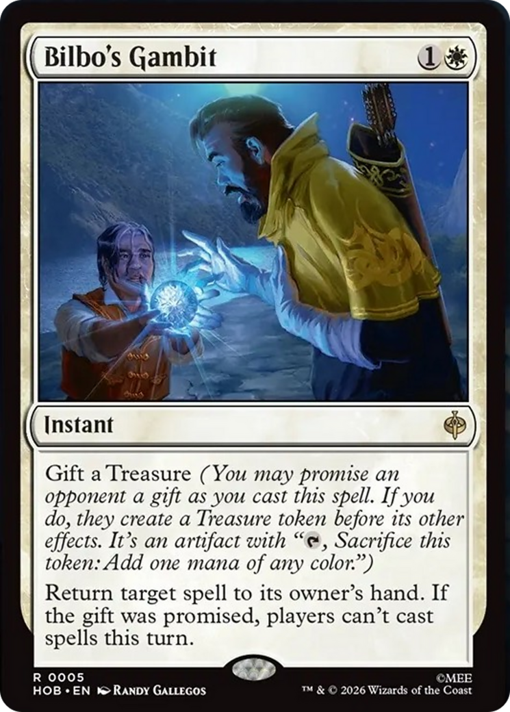 Bilbo's Gambit (Extended Art) [The Hobbit] | Anubis Games and Hobby