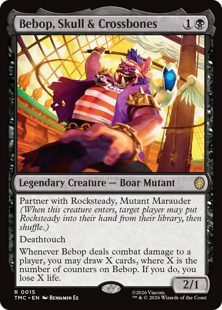 Bebop, Skull & Crossbones [Teenage Mutant Ninja Turtles Commander] | Anubis Games and Hobby