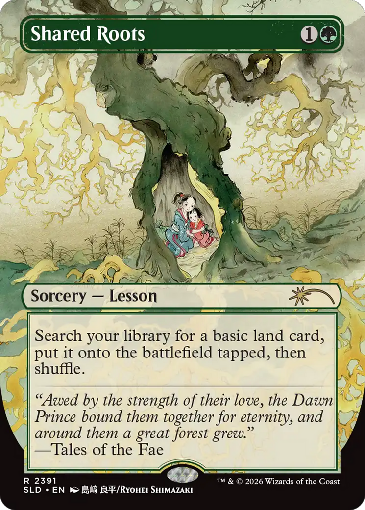 Shared Roots [Secret Lair Drop Series] | Anubis Games and Hobby