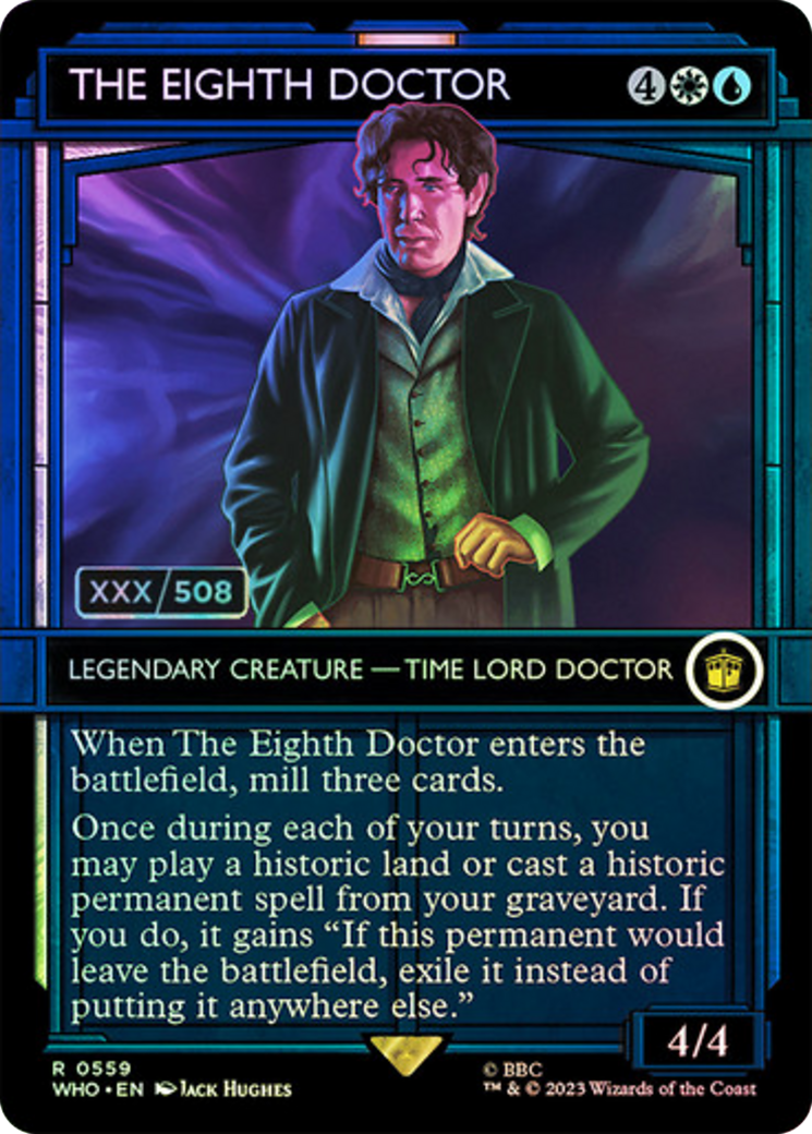 The Eighth Doctor (Serial Numbered) [Doctor Who] | Anubis Games and Hobby