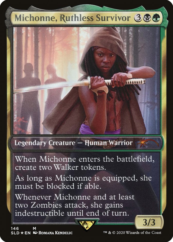 Michonne, Ruthless Survivor [Secret Lair Drop Series] | Anubis Games and Hobby