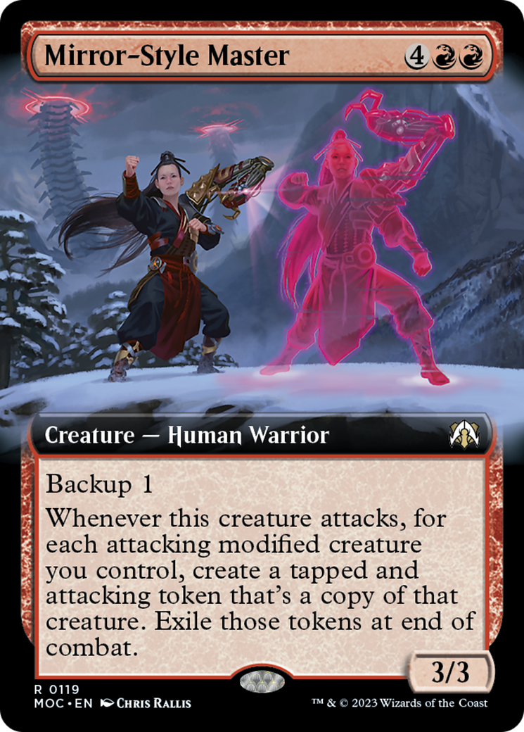 Mirror-Style Master (Extended Art) [March of the Machine Commander] | Anubis Games and Hobby