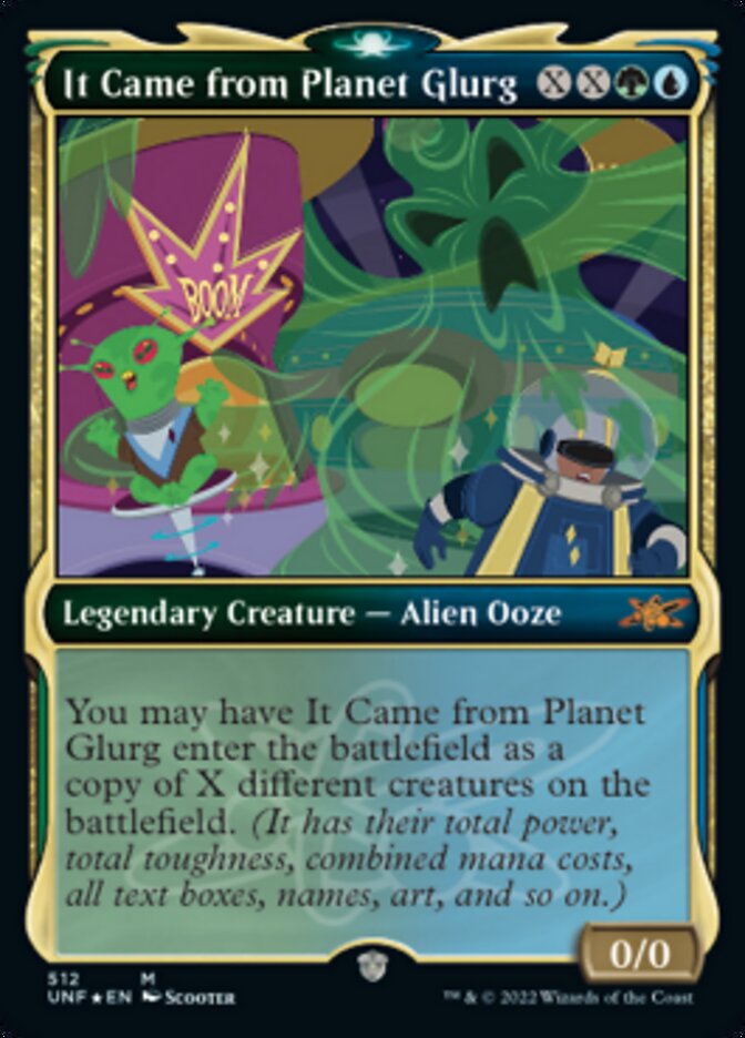 It Came from Planet Glurg (Showcase) (Galaxy Foil) [Unfinity] | Anubis Games and Hobby