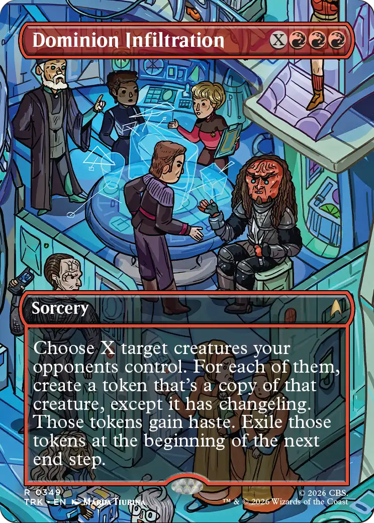 Dominion Infiltration (Borderless) [Star Trek] | Anubis Games and Hobby