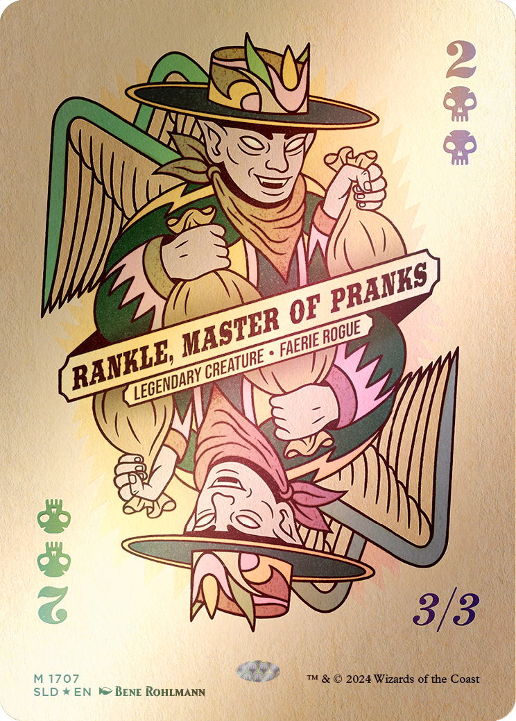 Rankle, Master of Pranks (Rainbow Foil) [Secret Lair Drop Series] | Anubis Games and Hobby