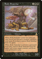 Body Snatcher [The List] | Anubis Games and Hobby