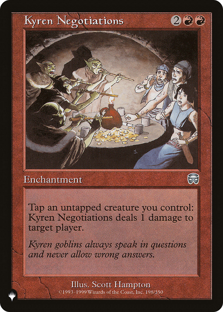 Kyren Negotiations [The List Reprints] | Anubis Games and Hobby