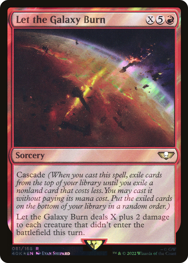 Galaxy Sword - Sword of Forge and Frontier [Secret Lair Drop Series] | Anubis Games and Hobby