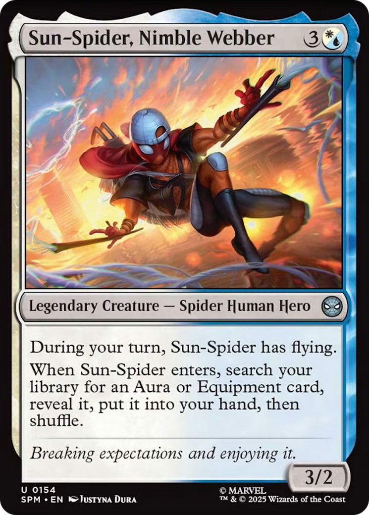 Sun-Spider, Nimble Webber [Marvel's Spider-Man] | Anubis Games and Hobby