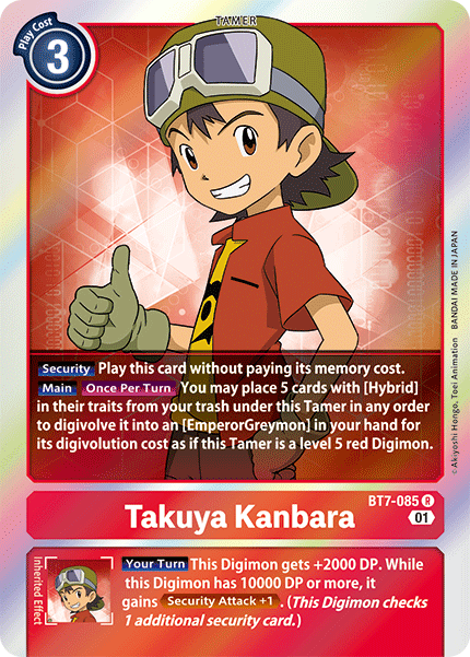 Takuya Kanbara [BT7-085] [Next Adventure] | Anubis Games and Hobby