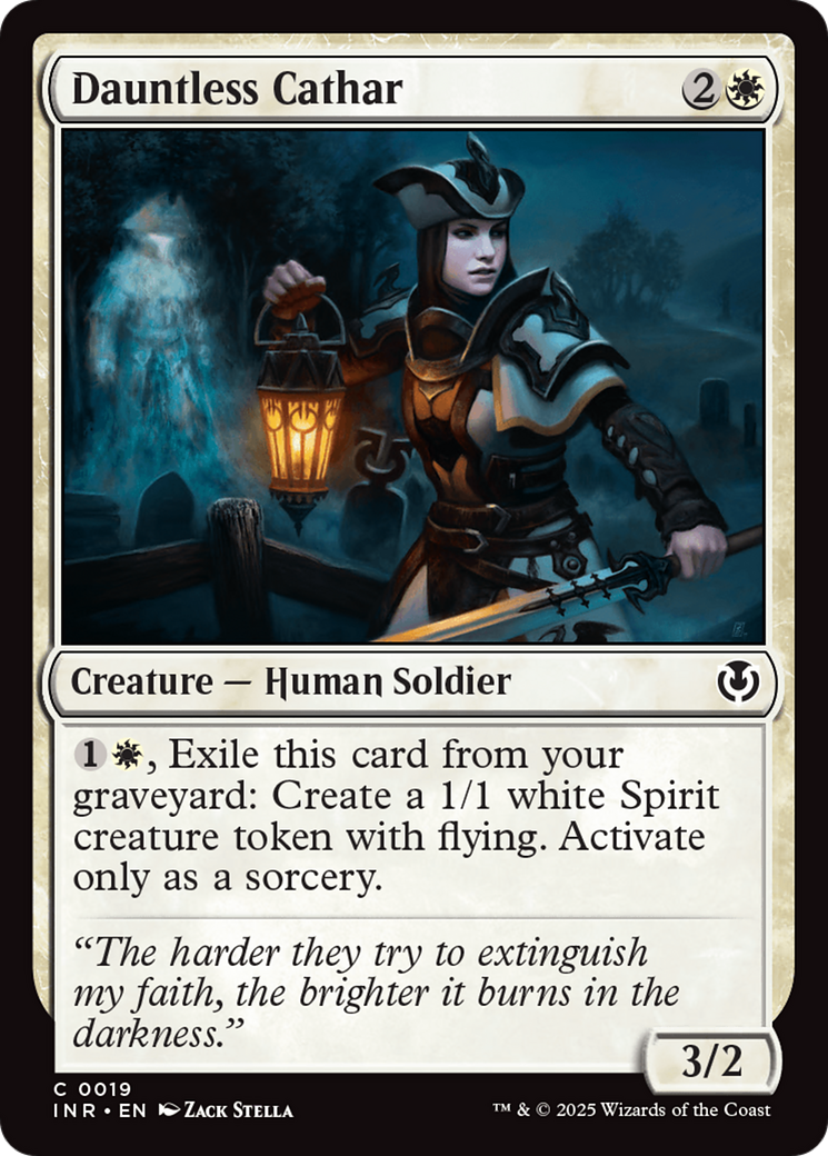 Dauntless Cathar [Innistrad Remastered] | Anubis Games and Hobby