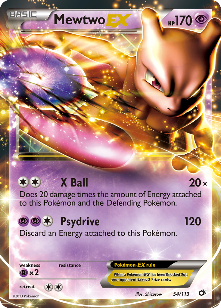 Mewtwo EX (54/113) [Black & White: Legendary Treasures] | Anubis Games and Hobby
