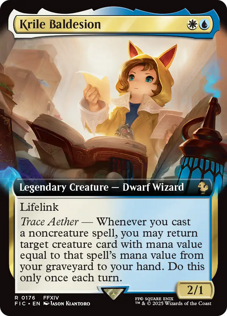 Krile Baldesion (Extended Art) [FINAL FANTASY Commander] | Anubis Games and Hobby